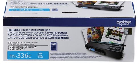 مجموعة خراطيش حبر أصلية ذات 4 ألوان عالية الإنتاجية من Brother TN336 in Kuwait