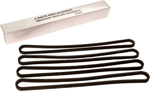 Impresa Products 4-Pack Replacement Gasket for FoodSaver - Vacuum Sealer Upper Gasket Assembly - Fits V2200, V2400, V2800, V3000, V3200, V3400, V3800 Models (Corresponds to Food Saver T910-00075) in Kuwait