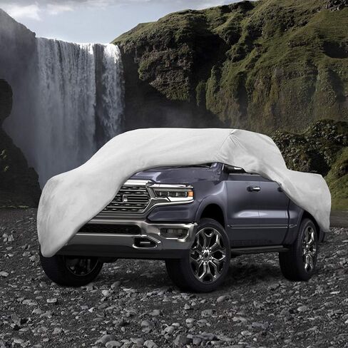Motor Trend All Weather Waterproof Truck Cover for Outdoor Use UV Rain Wind & Snow - Medium (M101) in Saudi Arabia