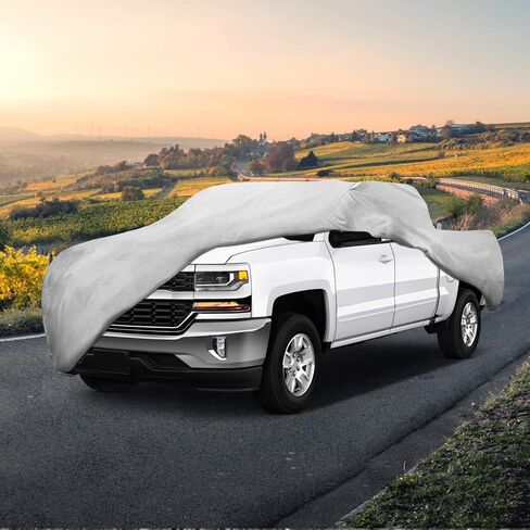 Motor Trend All Weather Waterproof Truck Cover for Outdoor Use UV Rain Wind & Snow - Medium (M101) in Saudi Arabia
