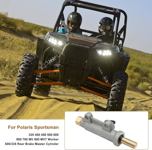 Triumilynn Rear Brake Master Cylinder for Polaris Sportsman 335 400 450 500 600 700 800 Magnum 325 330 500 Scrambler 400 500 Trail Blazer 250 330 400 700# 1911113/1910301 / 1910790 in Saudi Arabia