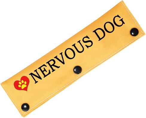 PWHAOO Nervous Dog Leash Wrap Rescue Dogs Anxious Dogs Leash Sleeve Scared Dogs Leash Wrap (Nervous Dog Sleeve) in Saudi Arabia