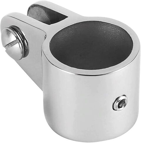 Yanyu 4 حزمة 7/8 بوصة بيميني الفك العلوي الشريحة الفولاذ المقاوم للصدأ 316 الأجهزة البحرية قارب بيميني تركيب السكك الحديدية ل 7/8 "OD أنبوب دائري مع مفتاح سداسي على شكل حرف L in Kuwait