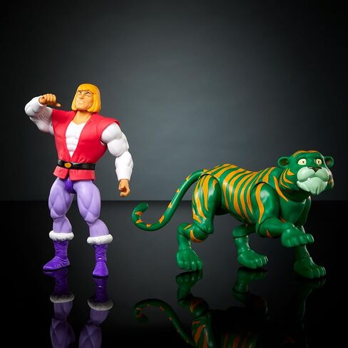 Masters of the Universe Origins Action Figure 2-Pack, Cartoon Collection Prince Adam and Cringer, Motu 5.5-Inch Scale Toys, 16+ Articulations in Saudi Arabia