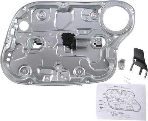 A-Premium Power Window Regulator with Motor Compatible with Hyundai Elantra 2007-2009 Front Right Passenger Side in Saudi Arabia