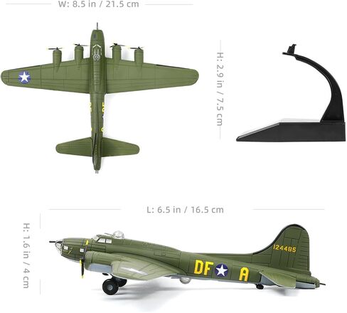 1:144 B-17F قلعة الطيران ممفيس بيل بومبر نموذج معدني نموذج عسكري جمهورية فيرتشايلد دييكاست نموذج طائرة للتجميع in Kuwait