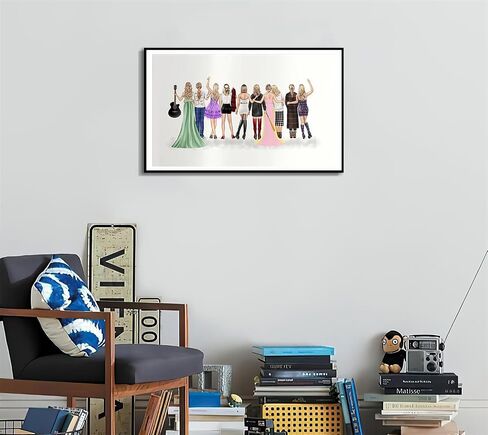 Music Poster Canvas Wall Art Room Aesthetics for Girl and Boy Teens Dorm Decor Fans Gift 16x24 inch Unframed in Saudi Arabia