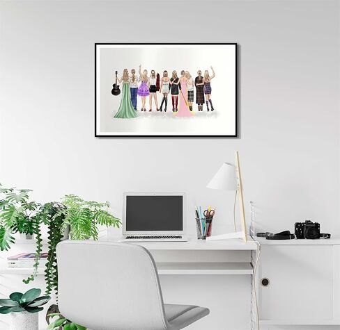 Music Poster Canvas Wall Art Room Aesthetics for Girl and Boy Teens Dorm Decor Fans Gift 16x24 inch Unframed in Saudi Arabia