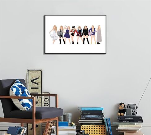Music Poster Canvas Wall Art Room Aesthetics for Girl and Boy Teens Dorm Decor Fans Gift 16x24 inch Unframed in Saudi Arabia