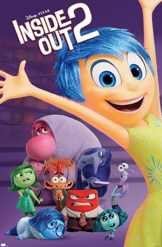 Trends International Disney Inside Out 2 - Group Wall Poster, 22.37" x 34.00", Unframed Version in Saudi Arabia
