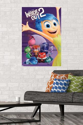 Trends International Disney Inside Out 2 - Group Wall Poster, 22.37" x 34.00", Unframed Version in Saudi Arabia