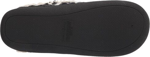 Dearfoams Women's Erin Fairisle Extended Tab Scuff Slipper in Saudi Arabia