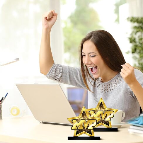 جائزة MVP 7.68 من الأكريليك لجائزة أفضل لاعب، لوحة ذهبية سوداء لجوائز MVP، ميداليات كأس MVP لكرة القدم وكرة السلة وكرة القدم اللينة in Saudi Arabia