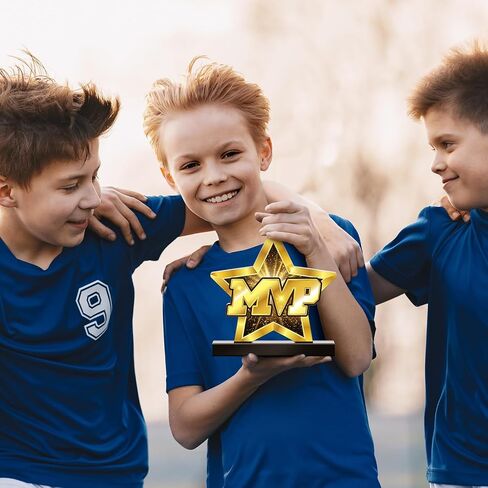 جائزة MVP 7.68 من الأكريليك لجائزة أفضل لاعب، لوحة ذهبية سوداء لجوائز MVP، ميداليات كأس MVP لكرة القدم وكرة السلة وكرة القدم اللينة in Saudi Arabia
