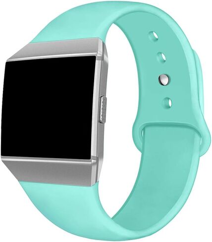 NAHAI Compatible with Fitbit Ionic Bands, Soft Silicone Replacement Strap Accessories Breathable Wristbands for Fitbit Ionic Smart Watch, Large Small in Saudi Arabia
