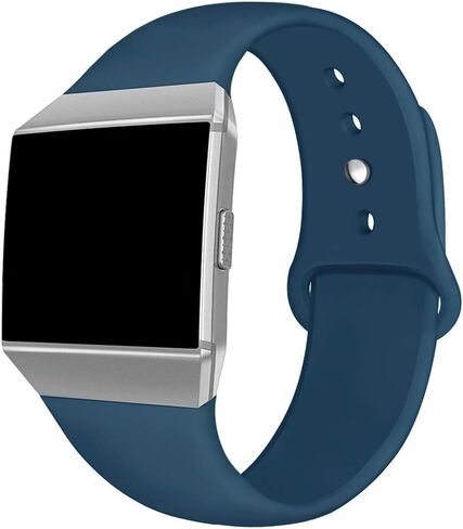 NAHAI Compatible with Fitbit Ionic Bands, Soft Silicone Replacement Strap Accessories Breathable Wristbands for Fitbit Ionic Smart Watch, Large Small in Saudi Arabia
