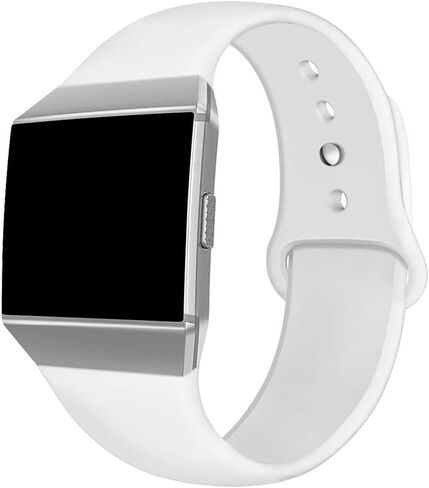 NAHAI Compatible with Fitbit Ionic Bands, Soft Silicone Replacement Strap Accessories Breathable Wristbands for Fitbit Ionic Smart Watch, Large Small in Saudi Arabia