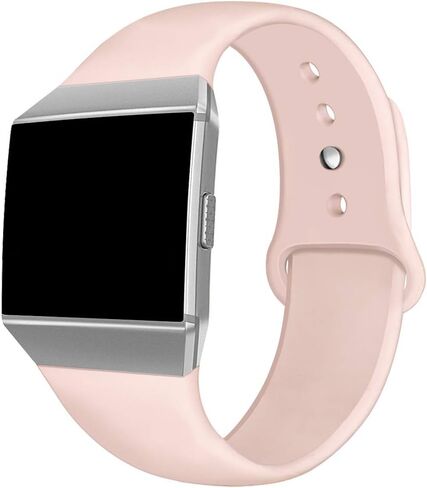 NAHAI Compatible with Fitbit Ionic Bands, Soft Silicone Replacement Strap Accessories Breathable Wristbands for Fitbit Ionic Smart Watch, Large Small in Saudi Arabia