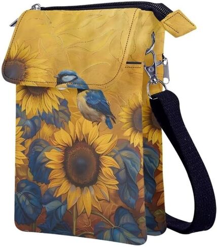 Kuiaobaty Crossbody حقيبة رافعة للنساء حقائب أنيقة للفتيات السفر في الهواء الطلق البريدي حقيبة ملابس الهاتف المحمول تخزين المحفظة in Saudi Arabia