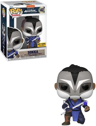 Funko Avatar The Last Airbender Sokka مع قناع المحارب الحصري! الشكل 1482 in Saudi Arabia