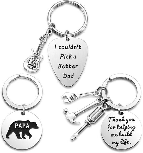 Zysta 3 قطعة/المجموعة المفاتيح للرجال مفك وجع المطرقة مفتاح سلسلة حلقة سحر المفاتيح لأبي من الاطفال in Kuwait