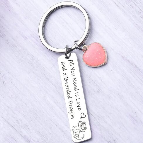 Bearded Dragon Lover Keychain Cousins Keychain Bearded Dragon Dad Gift Boyfriend Gift in Saudi Arabia