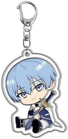 NAIAN 6Pcs Frieren Himmel Anime Keychain Car Keychain Accessories Cool Funny Creative for Pendant Pants Decoration Clothes Hat Gift Friend Sunscreen Decor in Saudi Arabia