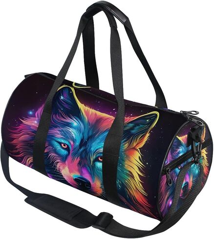 Sports Gym Travel Duffle Bag Abstract Deer Luggage for Men and Women in Saudi Arabia