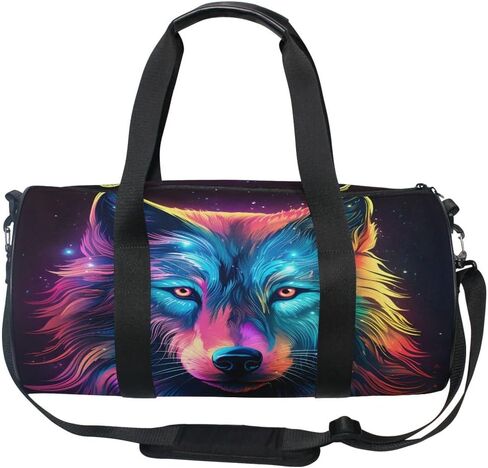 Sports Gym Travel Duffle Bag Abstract Deer Luggage for Men and Women in Saudi Arabia