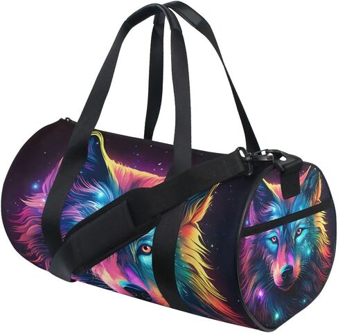 Sports Gym Travel Duffle Bag Abstract Deer Luggage for Men and Women in Saudi Arabia