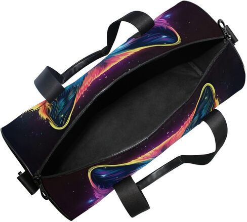 Sports Gym Travel Duffle Bag Abstract Deer Luggage for Men and Women in Saudi Arabia
