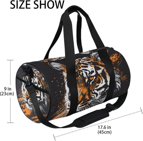 Sports Gym Travel Duffle Bag Abstract Deer Luggage for Men and Women in Saudi Arabia
