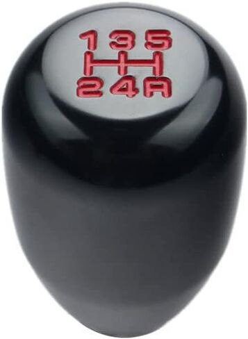 5-Speed Manual Transmission Stick Shift Knob Light Weigh Black Gear Lever Cover in Saudi Arabia