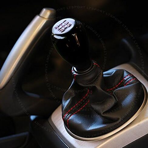 5-Speed Manual Transmission Stick Shift Knob Light Weigh Black Gear Lever Cover in Saudi Arabia