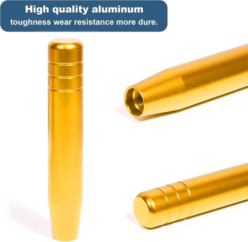 7 Inch Aluminum Alloy Shifter knob Universal Gear Shifter Knobs with Adapter Fits Most C in Saudi Arabia