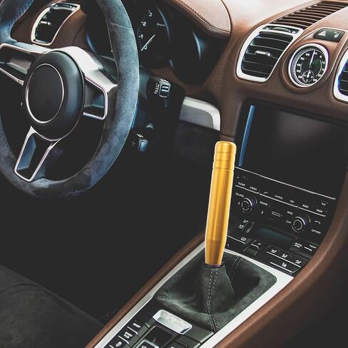 7 Inch Aluminum Alloy Shifter knob Universal Gear Shifter Knobs with Adapter Fits Most C in Saudi Arabia