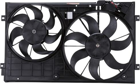 TYC 621490 Replacement Cooling Fan Assembly Compatible with Volkswagen , Black in Saudi Arabia
