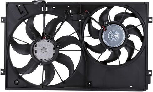 TYC 621490 Replacement Cooling Fan Assembly Compatible with Volkswagen , Black in Saudi Arabia