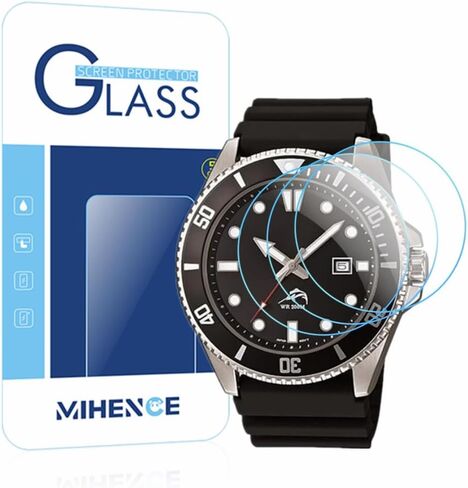 Screen Protector Compatible for Casio MDV-106 Watch,9H Tempered Glass Protective Film (3PCS) in Saudi Arabia