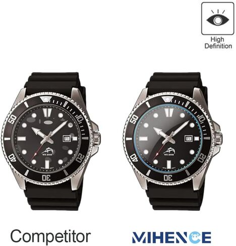 Screen Protector Compatible for Casio MDV-106 Watch,9H Tempered Glass Protective Film (3PCS) in Saudi Arabia