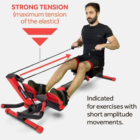 3-in-1 Foldable Rowing and Ab Machine with LCD Monitor for Full Body Workout,Rowing&Abdominal Trainers AB Workout Machine Home Gym Fitness Equipment in Saudi Arabia