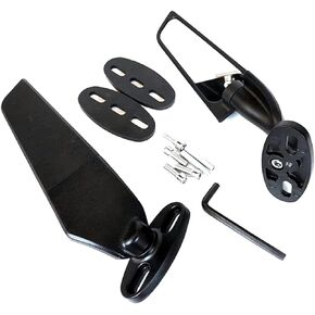 Adjustable Rotating Wing Fin Rearview Side Mirrors For SUZUKI GSXR1000 GSXR GSX-R 1000 GSXR1000R 2017 2018 2019 2020 2021 2022