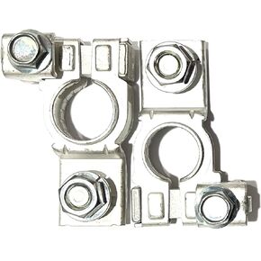 Terminal Set!! 90982-06061 90982-05071 NEGATIVE/POSITIVE Battery Terminals for Avalon Camry RAV4 etc w Nuts 9098206061 9098205071