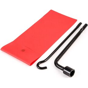 Red Hound Auto 1993-2015 Spare Tire Tool Replacement Set Kit for Jack Compatible with Nissan Altima NV Rogue Sentra Stanza Versa 200SX