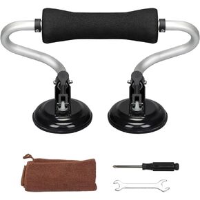 Leader Accessories Kayak Roller Loader, Heavy-Duty Suction Cups Kayak Load Assist for SUV Car Roof Loading Kayaks, Canoes