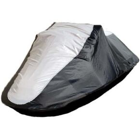 420D Jet Ski Canvas Cover Compatible for Seadoo GT GTS GTX GTI Black and Gray Travel, Mooring, Jetski PWC Storage