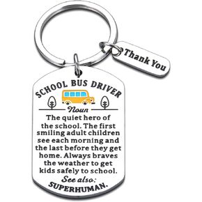 School Bus Driver Appreciation Gifts for Men Women Bus Driver Thanksgiving Gifts for Women Men Bus Driver Christmas Birthday Gift for Men Women Student Driver High School Graduation Gifts for Her Him