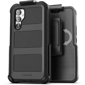 Encased Samsung A53 5G Case with Built-in Screen Protector and Holster Belt Clip (Falcon Armor, Galaxy A53)