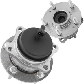 [2-Pack] 512326 - REAR Wheel Hub Bearing Assembly Compatible With [FWD ONLY] [Hyundai] 2007-2020 Santa FE, 2013-2018 Santa FE Sport, 2013-2019 Santa FE XL, 2007-2012 Veracruz, 2011-2015 KIA Sorento