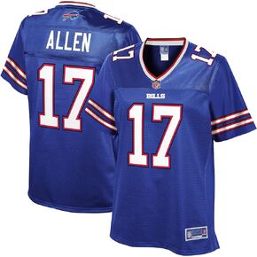 NFL PRO LINE Women's Josh Allen Royal Buffalo Bills Team Player Jersey